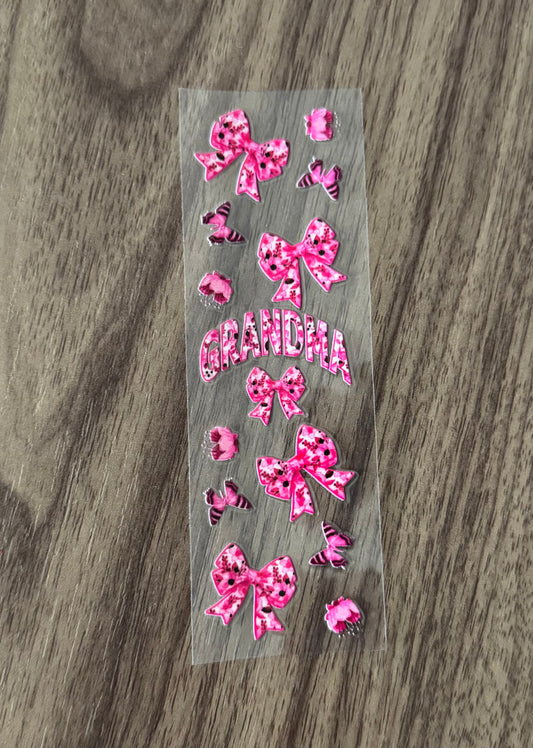 Pink Grandma Pen Wrap