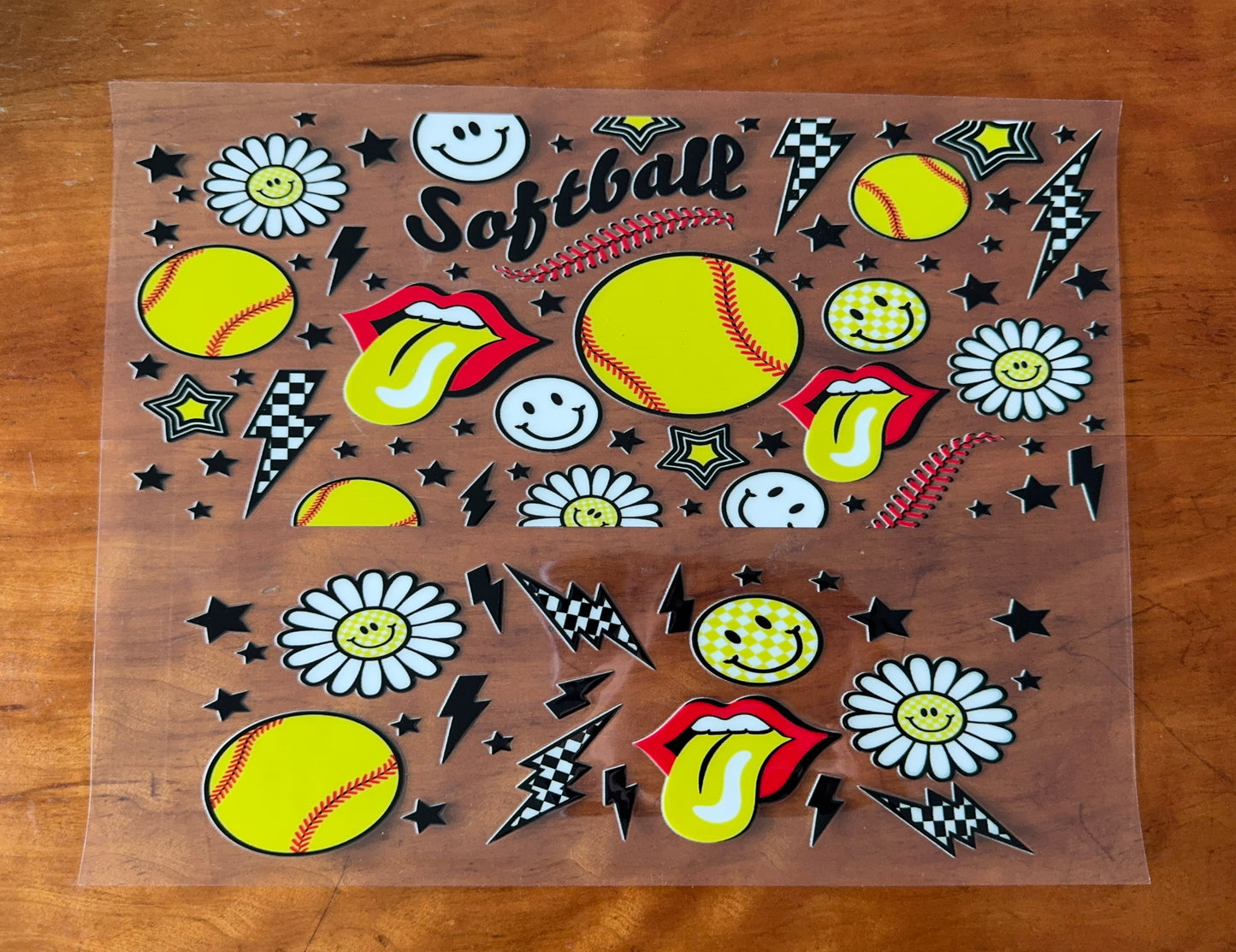 Softball Cup Wrap