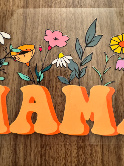 Flowery Mama Cup Wrap