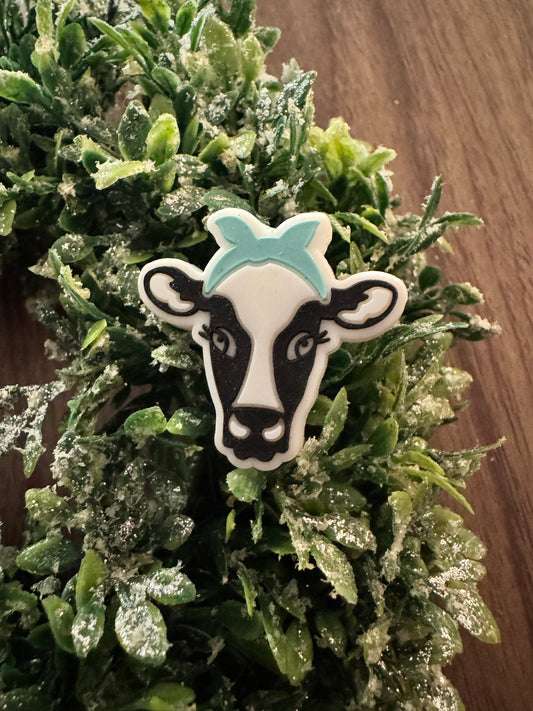Teal Cow Focal