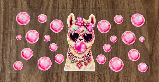 Bubblegum Llama Cup Wrap