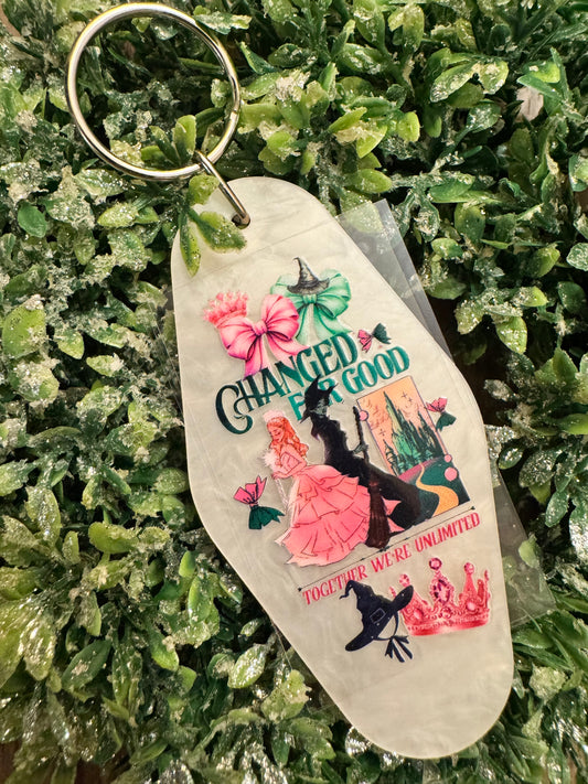 Wick Change Keychain Decal