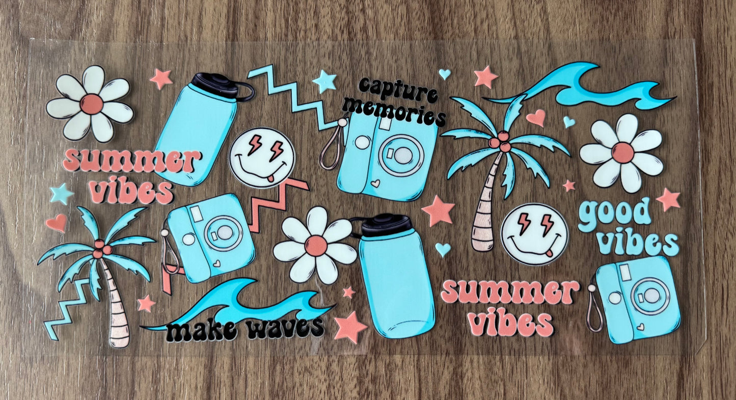 Summer Vibes Cup Wrap
