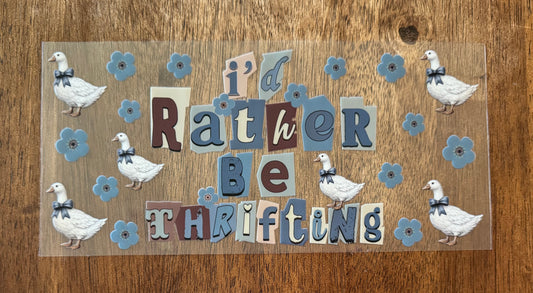 Rather Be Thrifting Cup Wrap