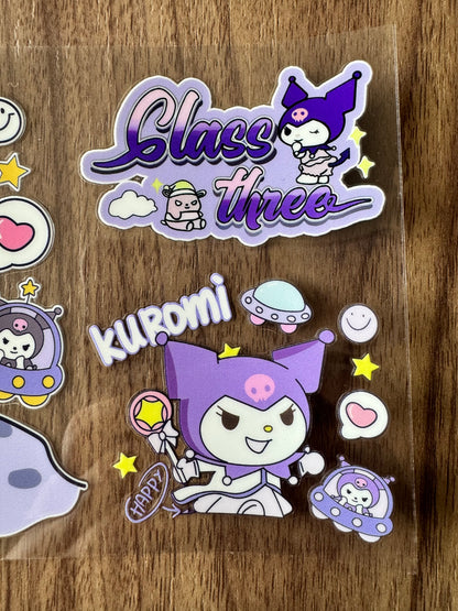 Purple Kawaii Cup Wrap