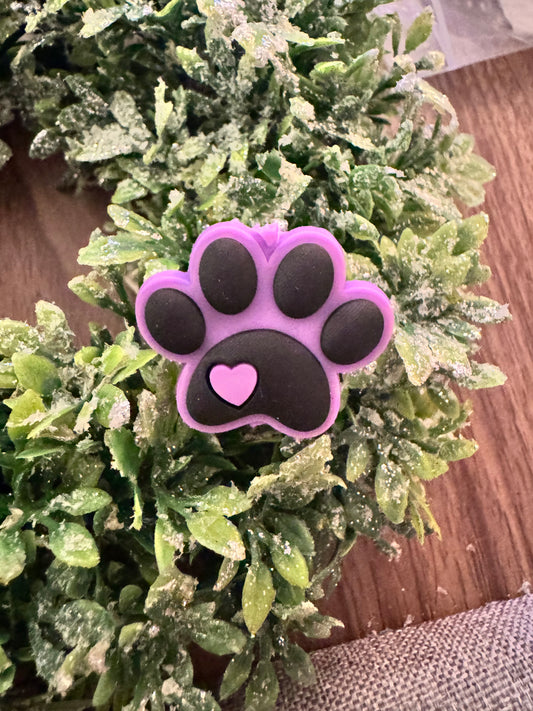 Purple Paw Focal