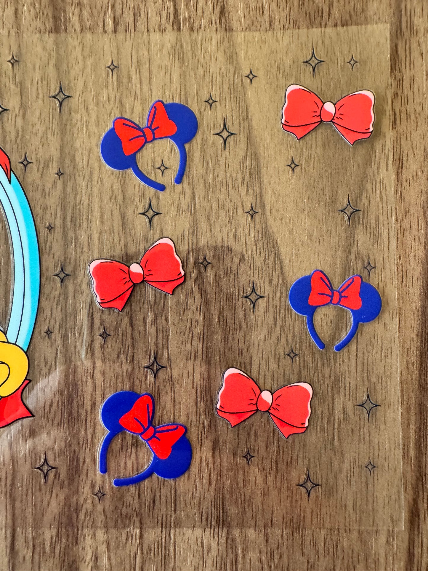 Apple Princess Bows Cup Wrap