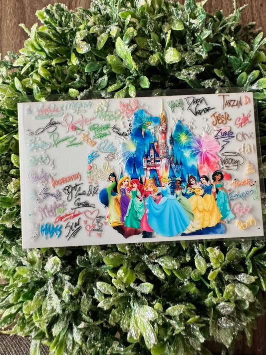 Princess Signatures Card Wrap