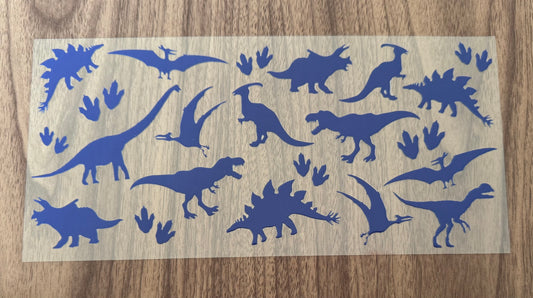 Blue Dinosaurs Cup Wrap