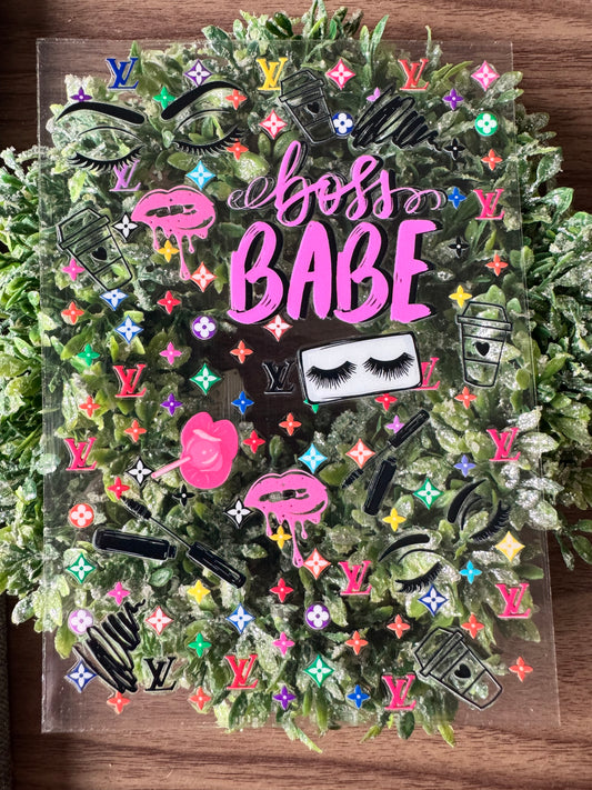 Loo Boujee Boss Babe Notebook Wrap (Small)
