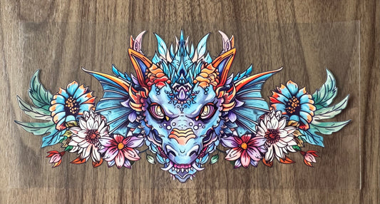 Flowery Dragon Cup Wrap