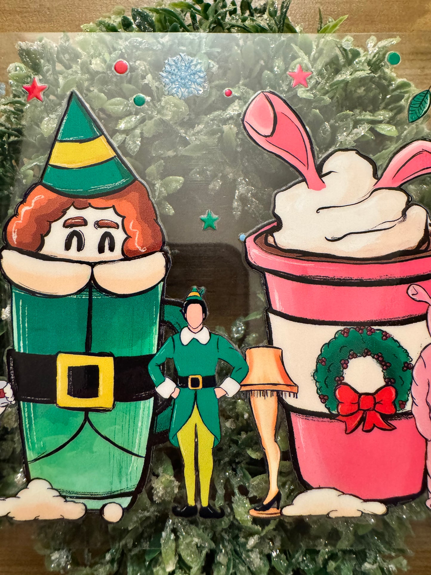 Christmas Drinks Cup Wrap