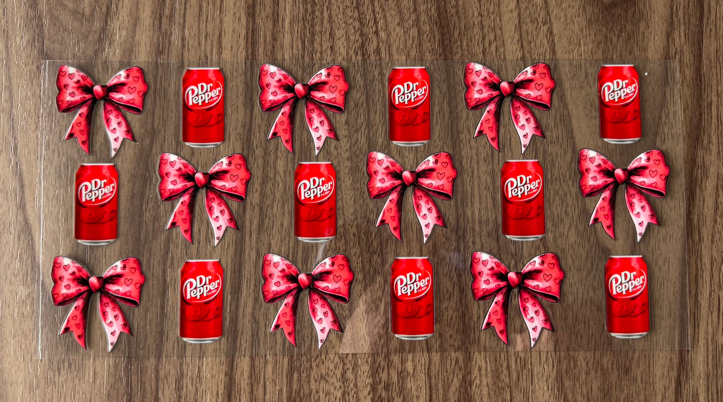 Doctor Drink & Bows Cup Wrap