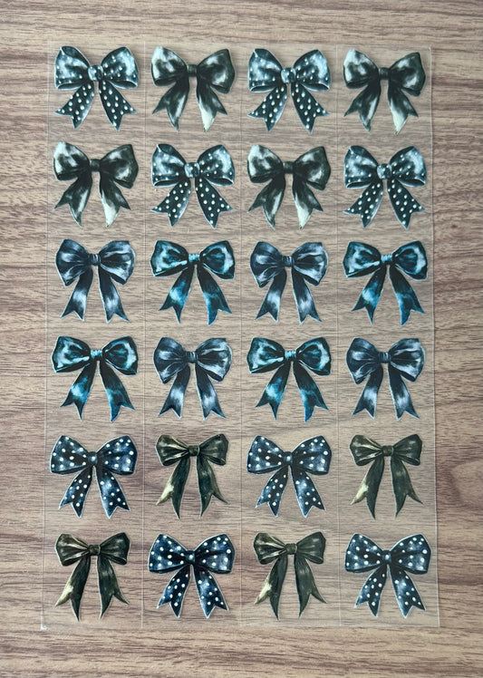 Black Bows Sheet