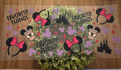 Favorite Things Cup Wrap