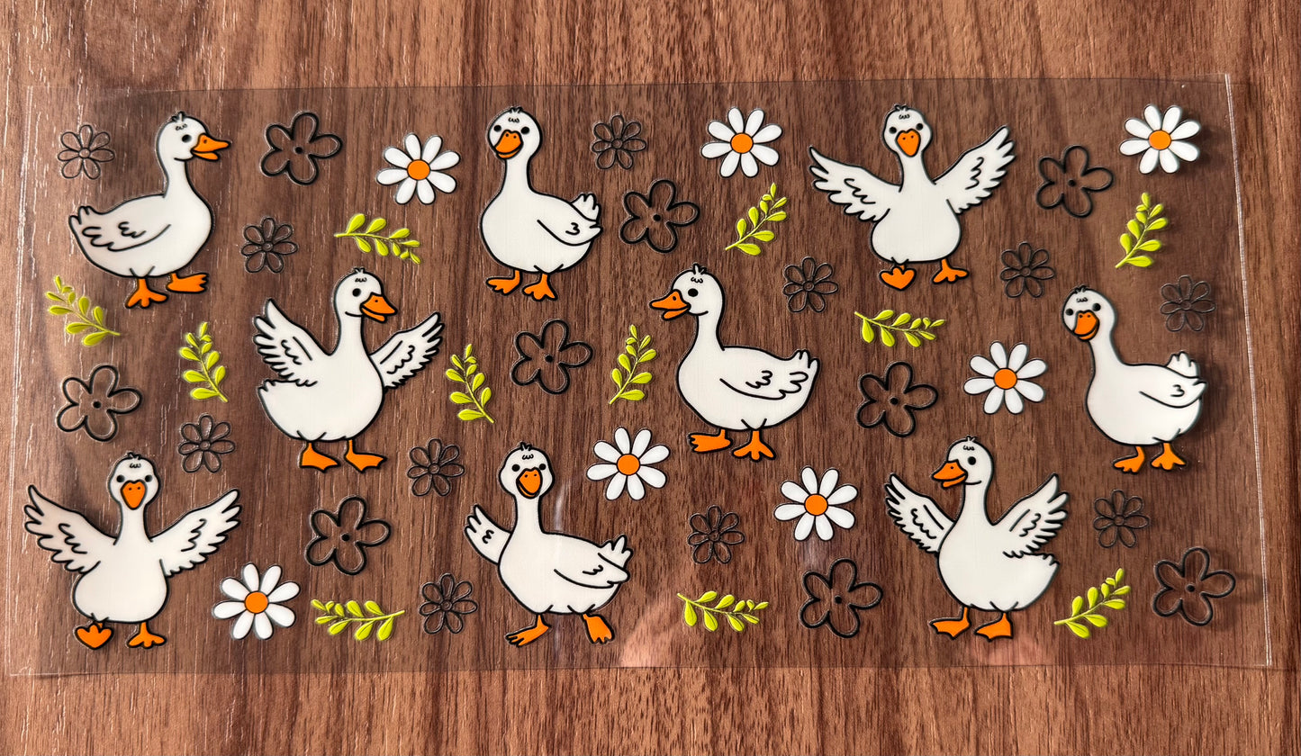 Cute Geese Cup Wrap