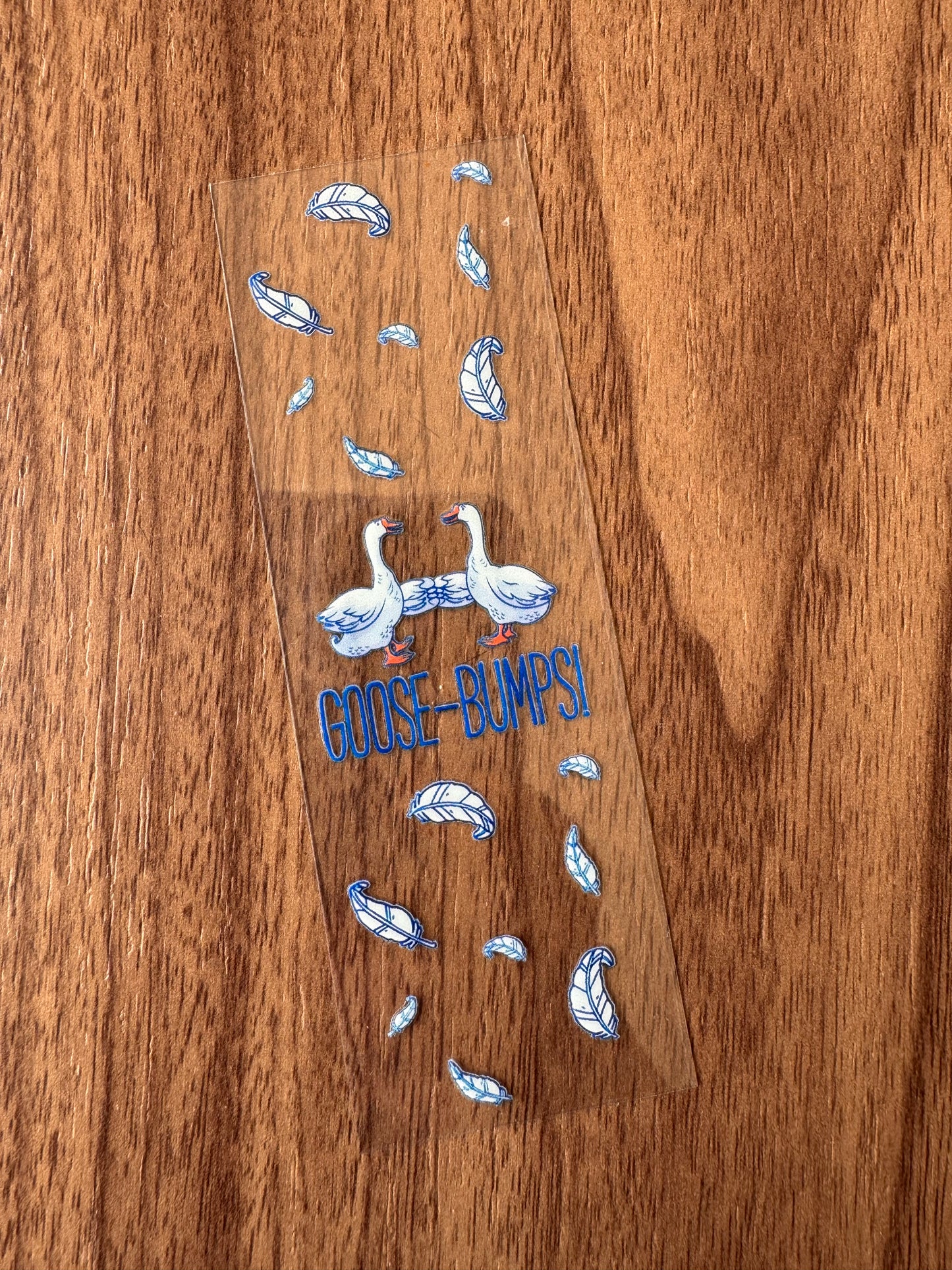 Goose-Bumps Pen Wrap
