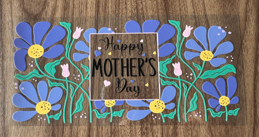 Purple Mothers Day Cup Wrap