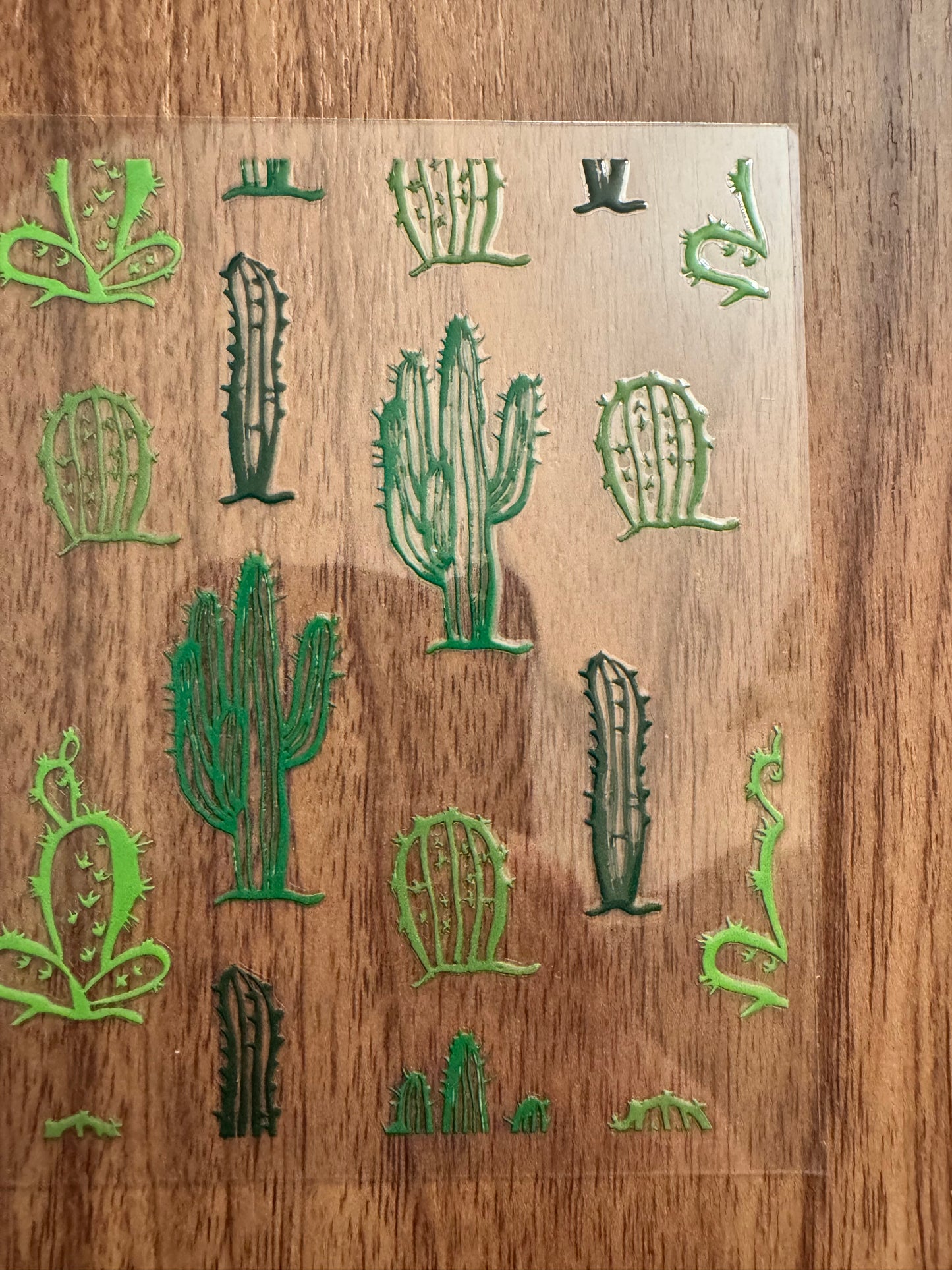 Green Cacti Cup Wrap