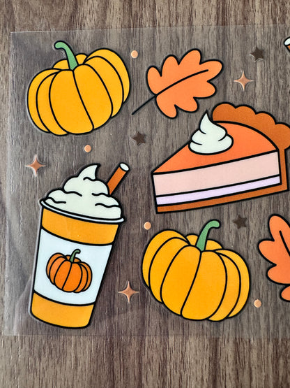 Pumpkin Fall Cup Wrap