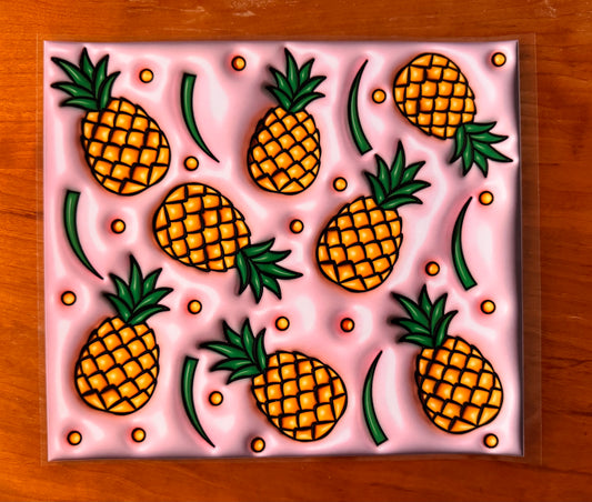 Puffy Pineapple Cup Wrap