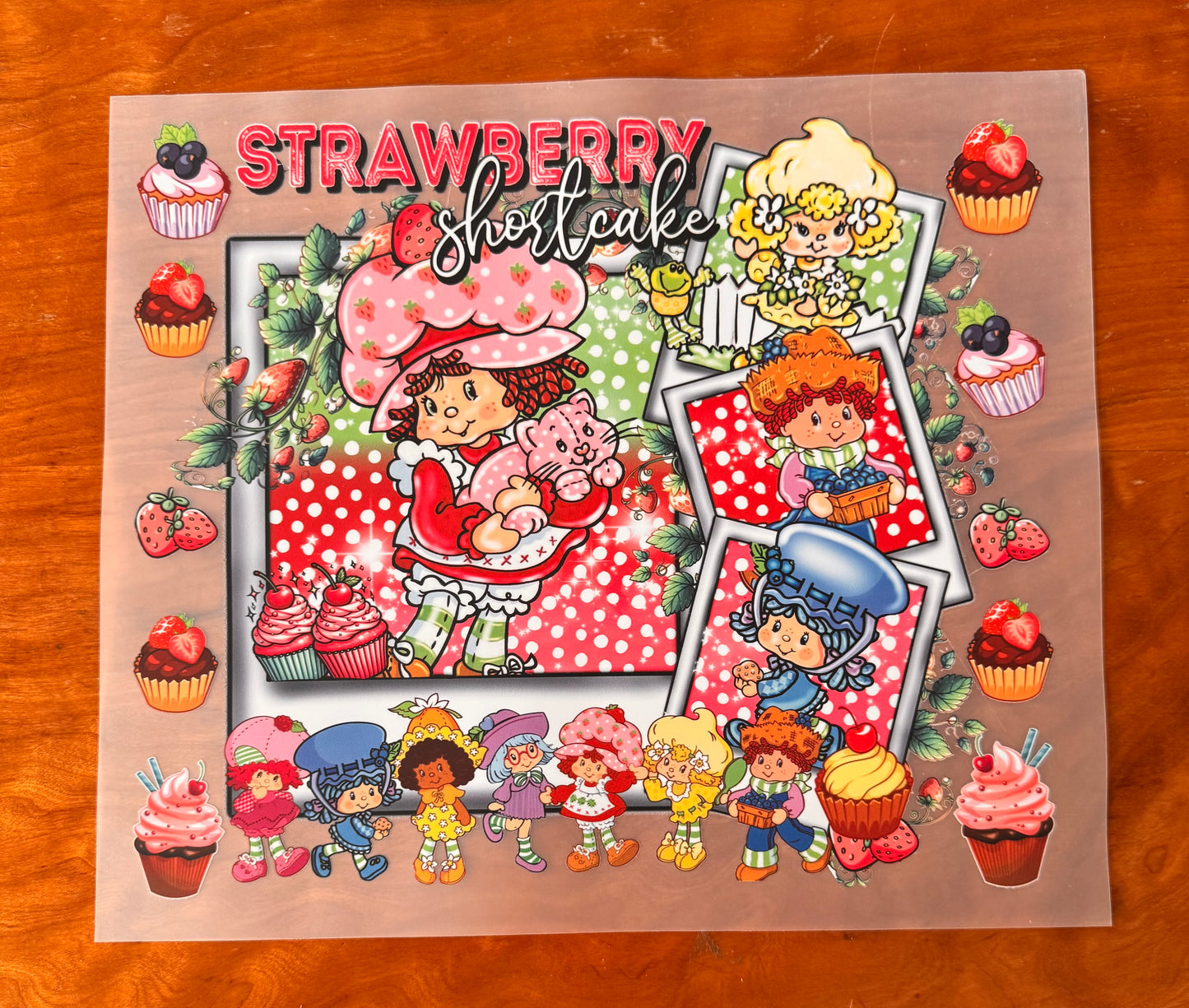 Berry Girl Transfer