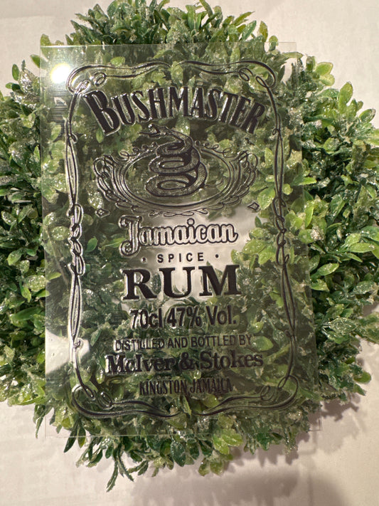 Rum Drink Decal