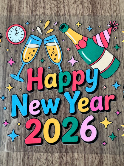 Happy New Year 2026 Cup Wrap