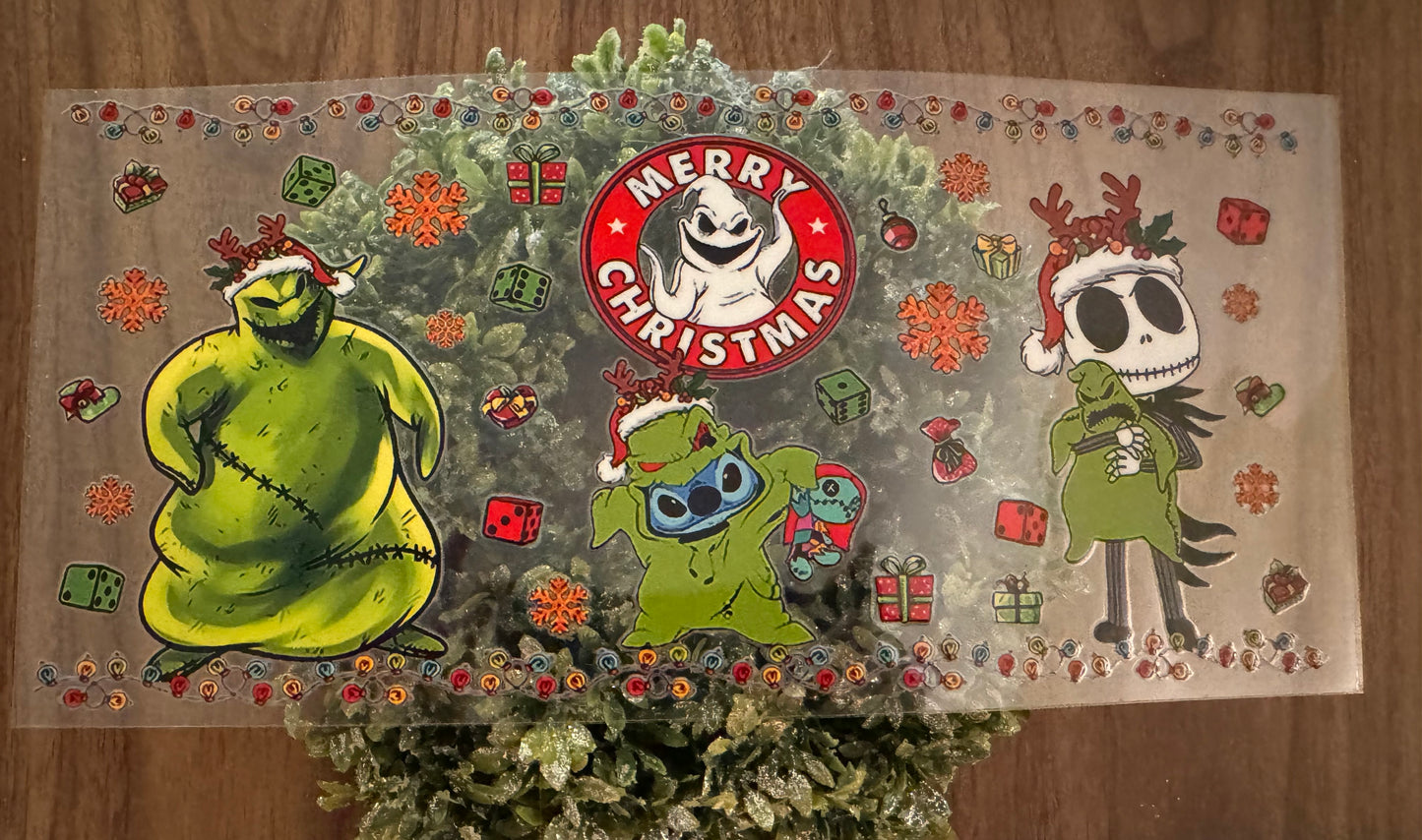 NBC Merry Christmas Cup Wrap