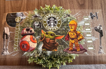 Star Wars Starbucks Cup Wrap