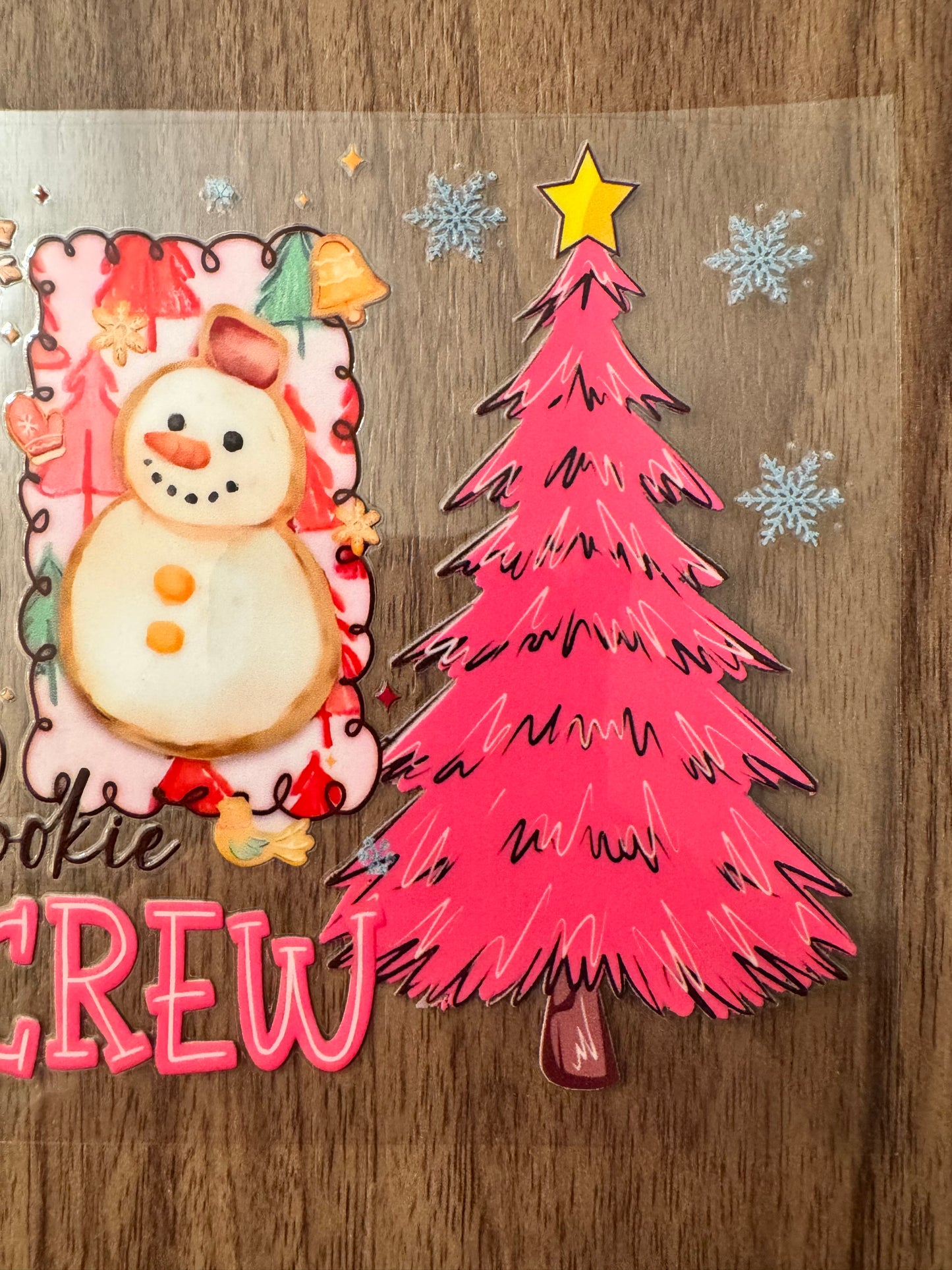 Christmas Cookie Baking Crew Cup Wrap