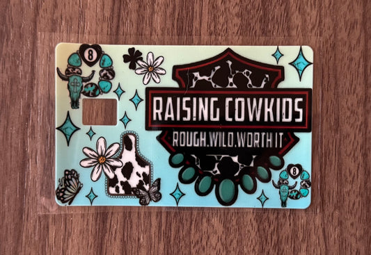 Raising Cow Kids Card Wrap