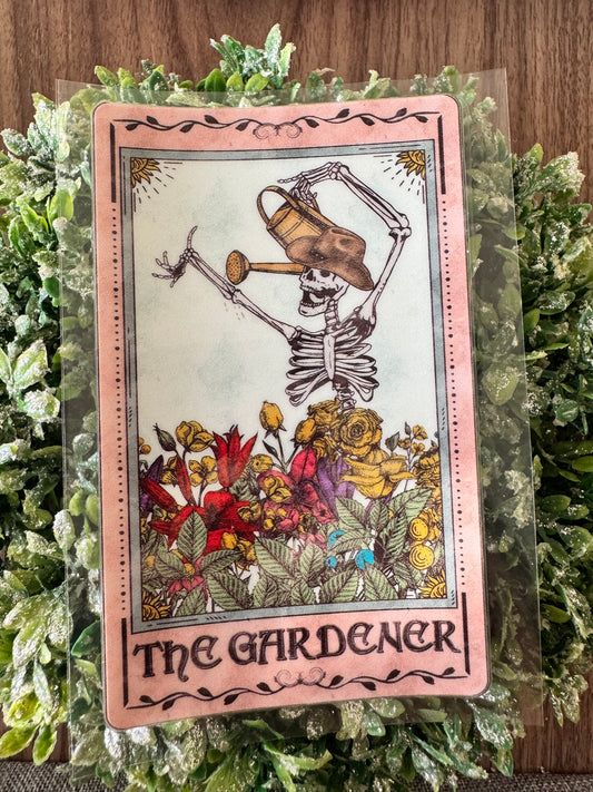 The Gardner Tarot Decal