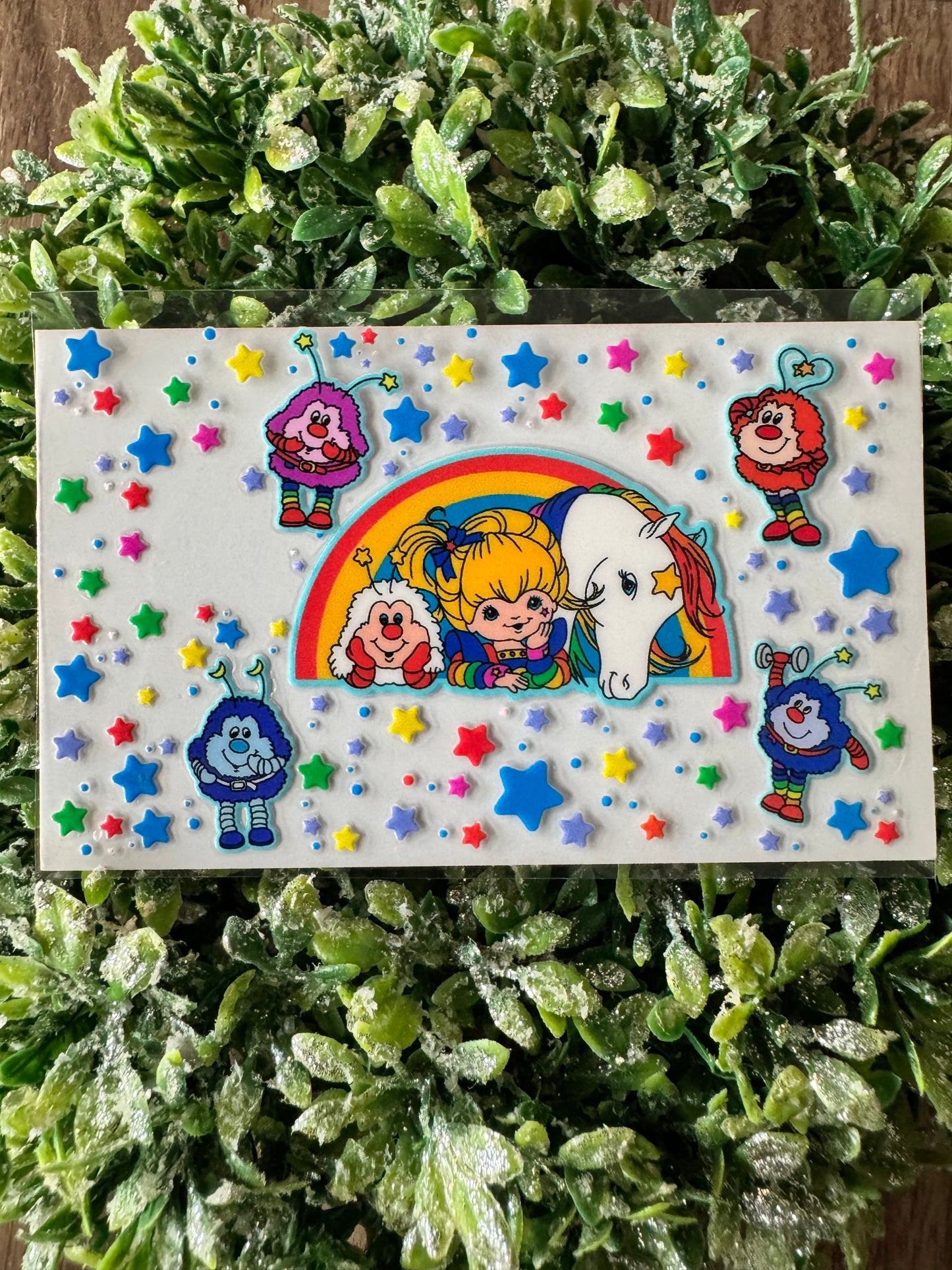 Rainbow Girl Card Wrap