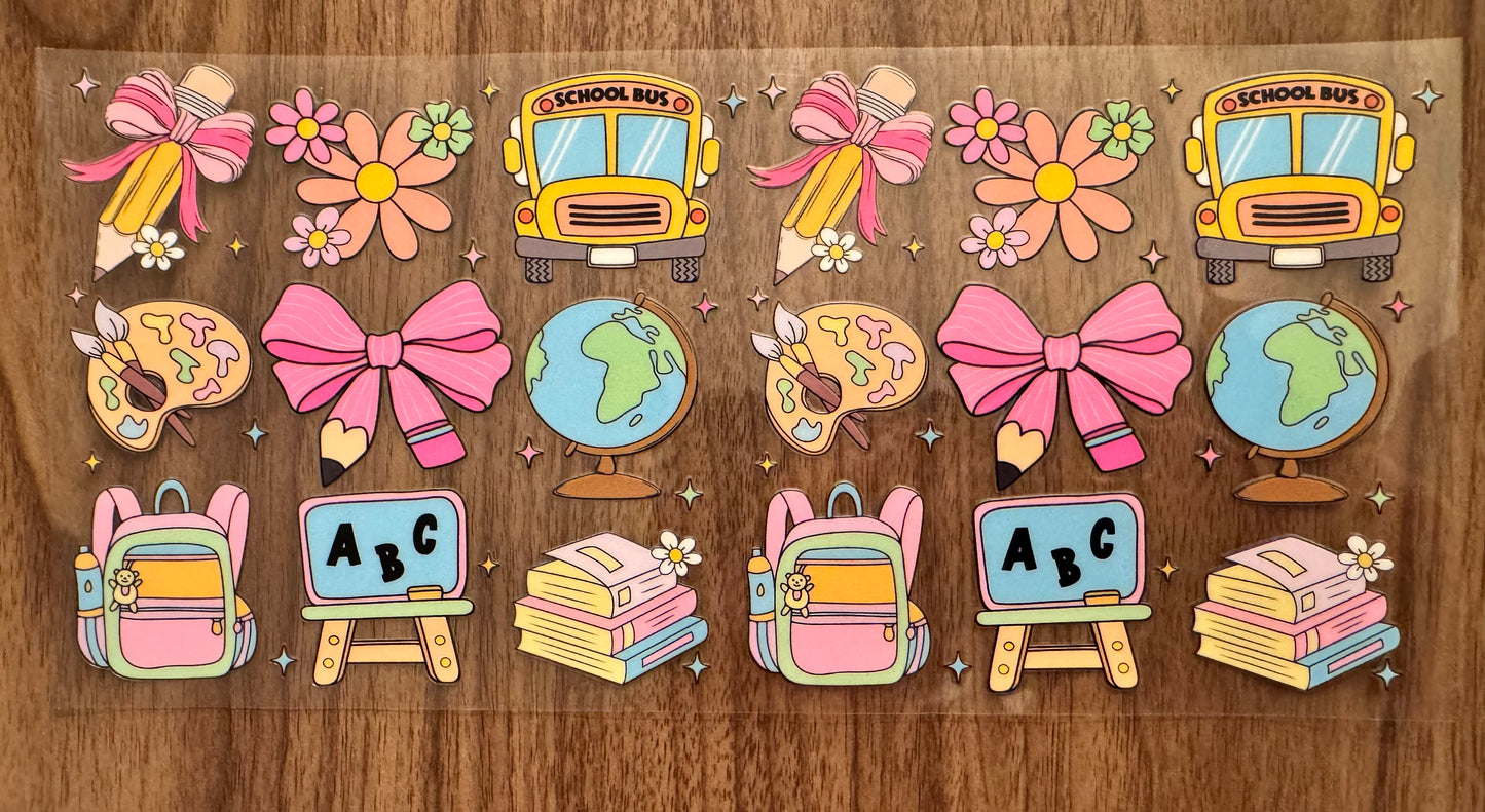 School Days Cup Wrap