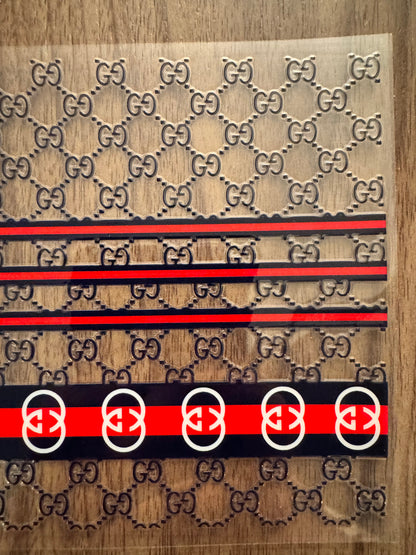 Red G Boujee Cup Wrap