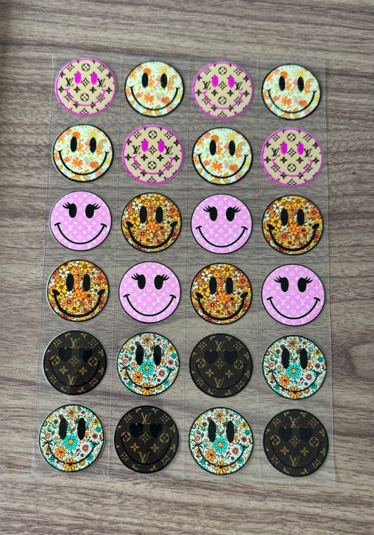 Boujee & Flowery Smileys Sheet