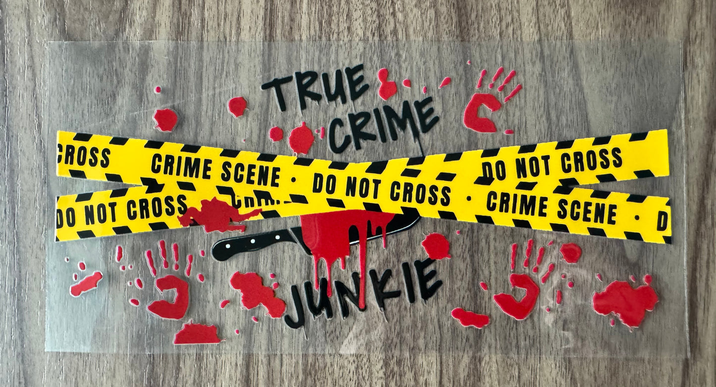 True Crime Junkie Cup Wrap