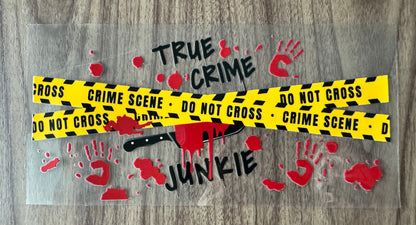 True Crime Junkie Cup Wrap