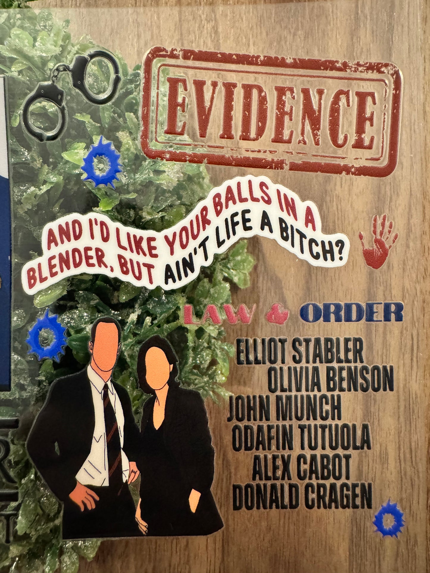 Law TV Show Cup Wrap