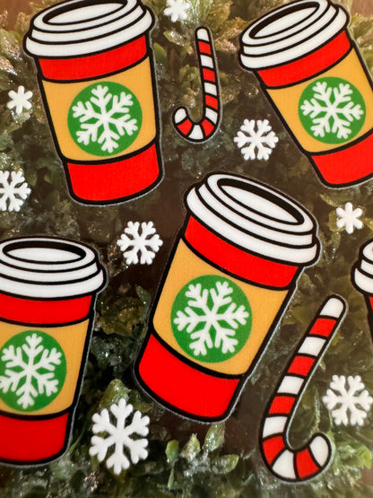 Christmas Coffee Cup Wrap