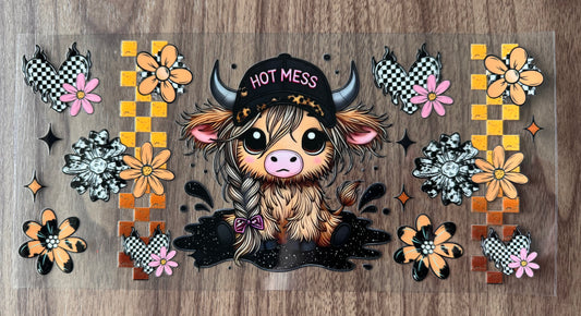 Hot Mess Cow Cup Wrap