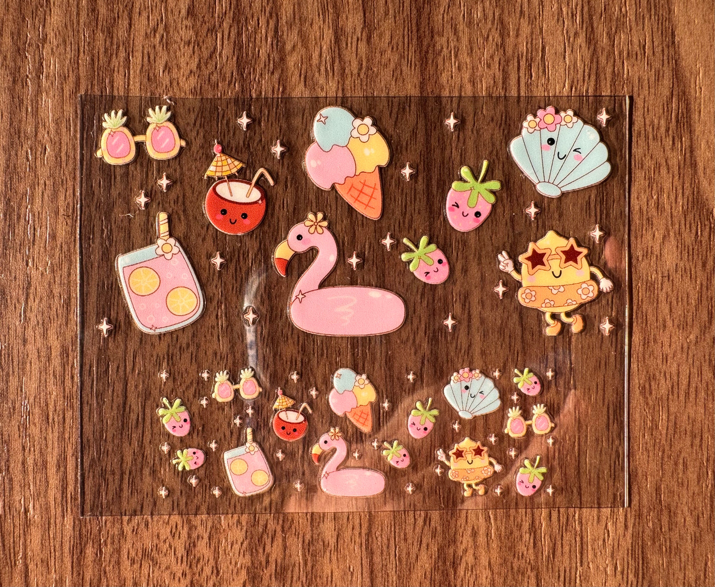 Pink Summertime Mini Wrap