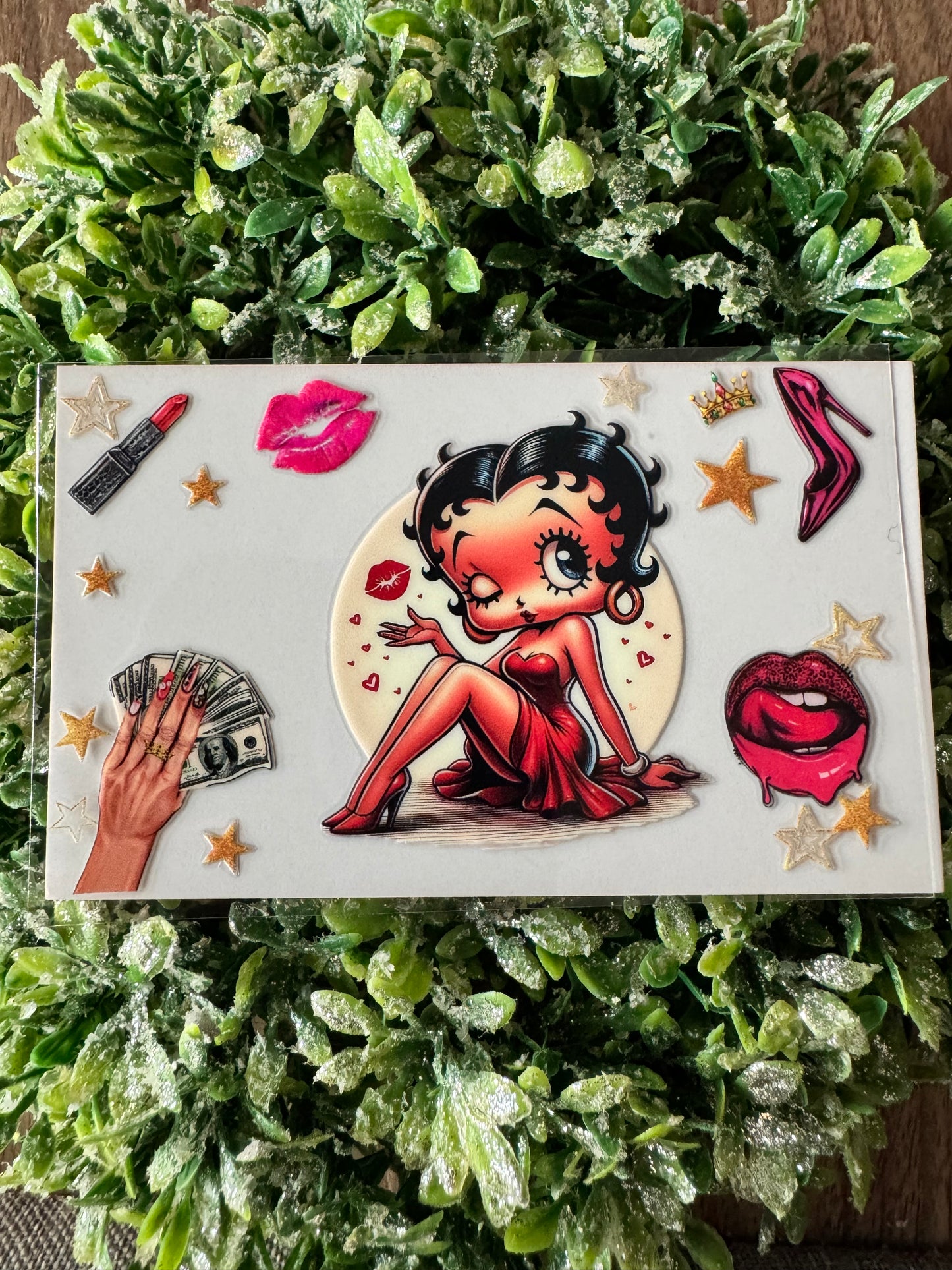 Pin-Up Girl Card Wrap