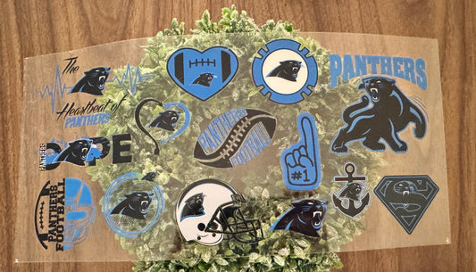 Carolina Panthers Cup Wrap