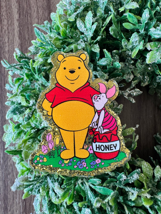 Honey Bear & Pig Acrylic