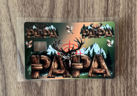 Hunting Papa Card Wrap