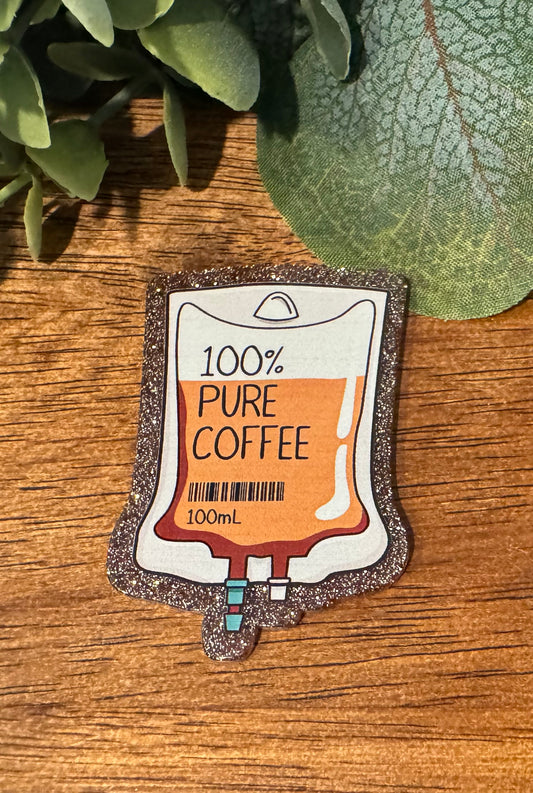 100% Pure Coffee Acrylic