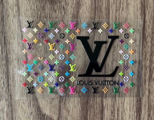 Colorful Loo Boujee Card Wrap