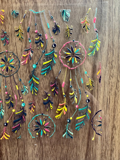 Colorful Dreamcatcher Cup Wrap